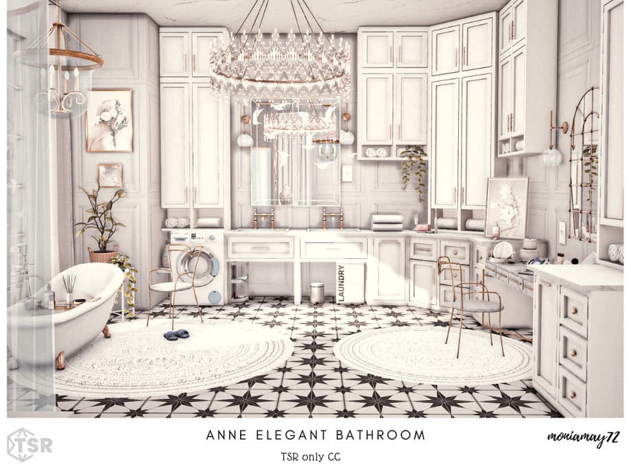 Ванная комната Anne Elegant Bathroom CC (лот)